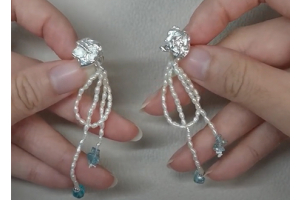 How to make pearl earrings ? - DIY Jewelry