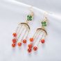 Agate Earrings KZES012