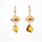 Amber Earrings KEML020A