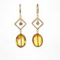 Amber Earrings KEML020B