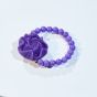 Purple mica ring KZZJZ011