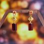 Amber Earrings KEML021A