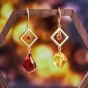 Amber Earrings KEML020E