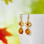 Amber Earrings KEML020A