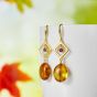 Amber Earrings KEML020B