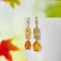 Amber Earrings KEML020D