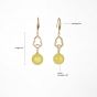 Amber Earrings KEML023B