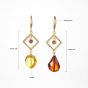 Amber Earrings KEML020E