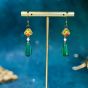 Malachite Earrings KZES016