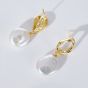 Baroque Pearl Earrings KEZZ058