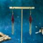 Garnet Earrings KZES027