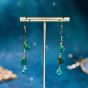 Malachite Earrings KZES028