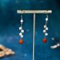 Pearl Agate Earrings KZES019