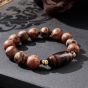 Agate Buddha Beads Bracelet KSMN012