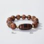 Agate Buddha Beads Bracelet KSMN012