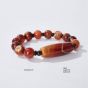 Agate Buddha Beads Bracelet KSMN017