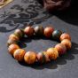 Agate Buddha Beads Bracelet KSMN019