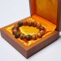 Agate Buddha Beads Bracelet KSMN019