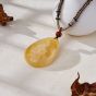 Amber Chain First Class Raw Material of  Russian National Mine KXML007