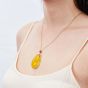 Amber Necklace KXML012