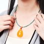 Amber Necklace KXML024