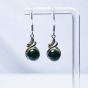 Blue Amber Earring KELP002