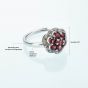 Garnet Ring KJSL002