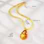 Amber Chain KXML020