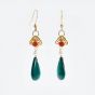 Malachite Earrings KZES016