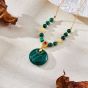 Malachite Necklace KXKQ002