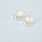 Pearl Earrings KEZZ020-Golden