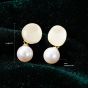 Pearl Earrings KEZZ020-Golden