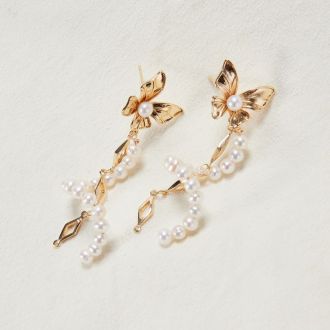 Natuial Pearl Earrings KEZZ055