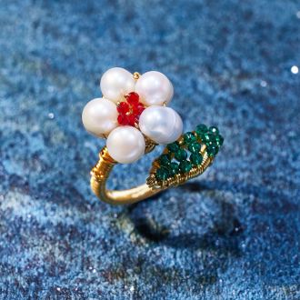  Natural Pearl Ring KZZJZ005