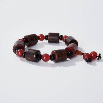 Agate Buddha Beads Bracelet KSMN016
