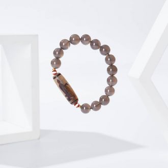 Agate Buddha Beads Bracelet KSMN018