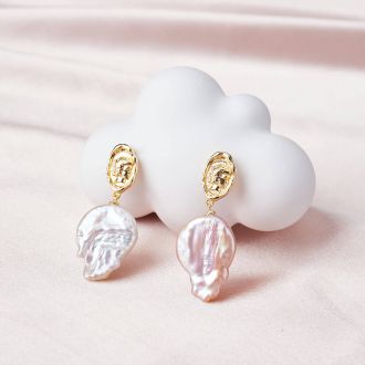 Baroque Pearl Earrings KEZZ024