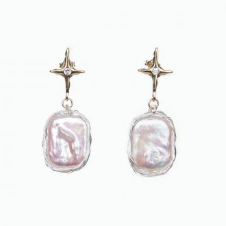 Baroque Pearl Earrings KEZZ042