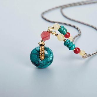 Turquoise Necklace KXLS002