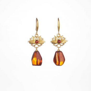 Amber Earrings KEML021C