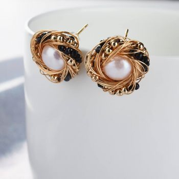 Natural Pearl Earrings KZZES037