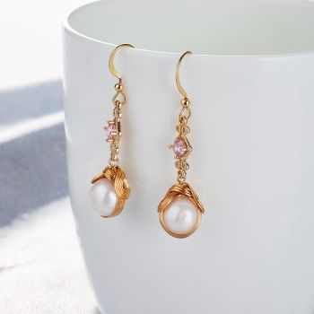 Natural Pearl Earrings KZZES040