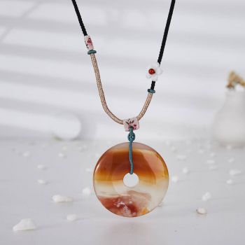 Agate Necklace KXMN001