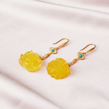 Amber Earrings KEML008