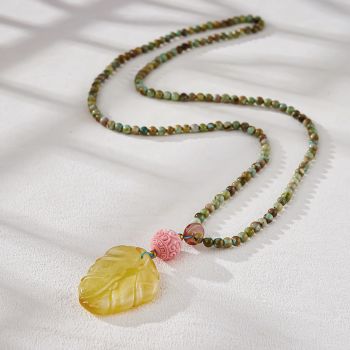 Amber Necklace KXML011