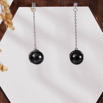 Black Sea Pearl Earring KELP004