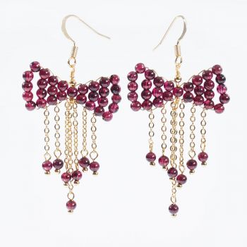 Garnet Earrings KZES015