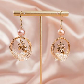 Natural Pearl Earrings KZZES010