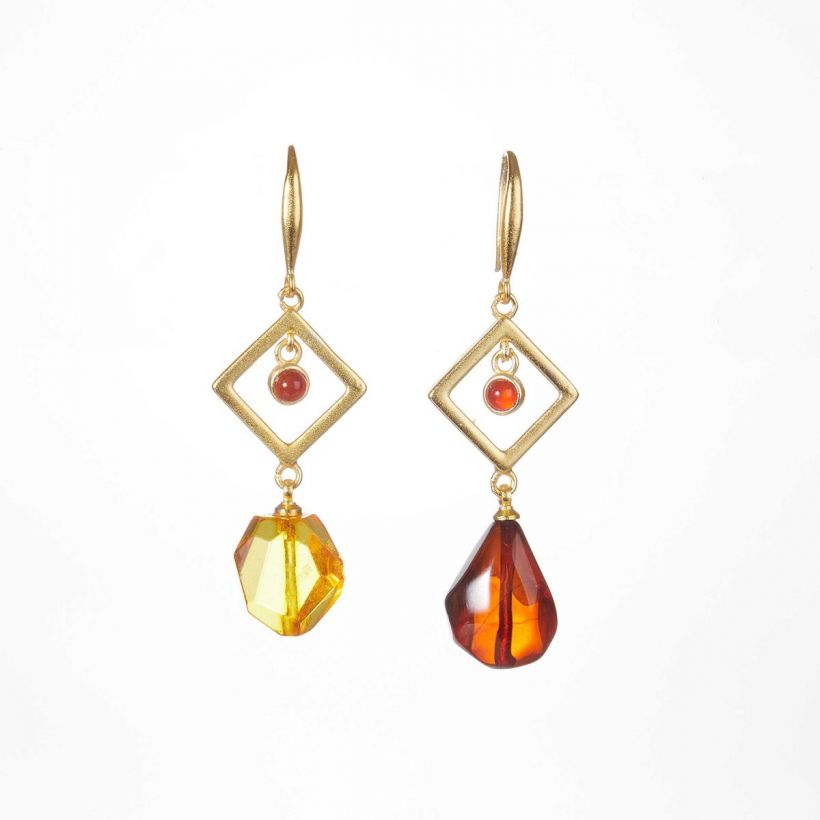 Amber Earrings KEML020E