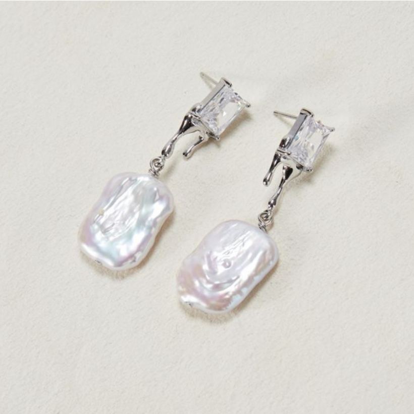 Baroque Pearl Earrings KEZZ056